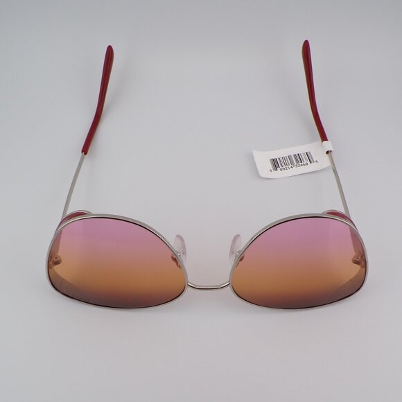 Emilio Pucci Dramatic Gradient Cat Eye Shades, Side Shield Big Bordeaux EP0186 main image 7